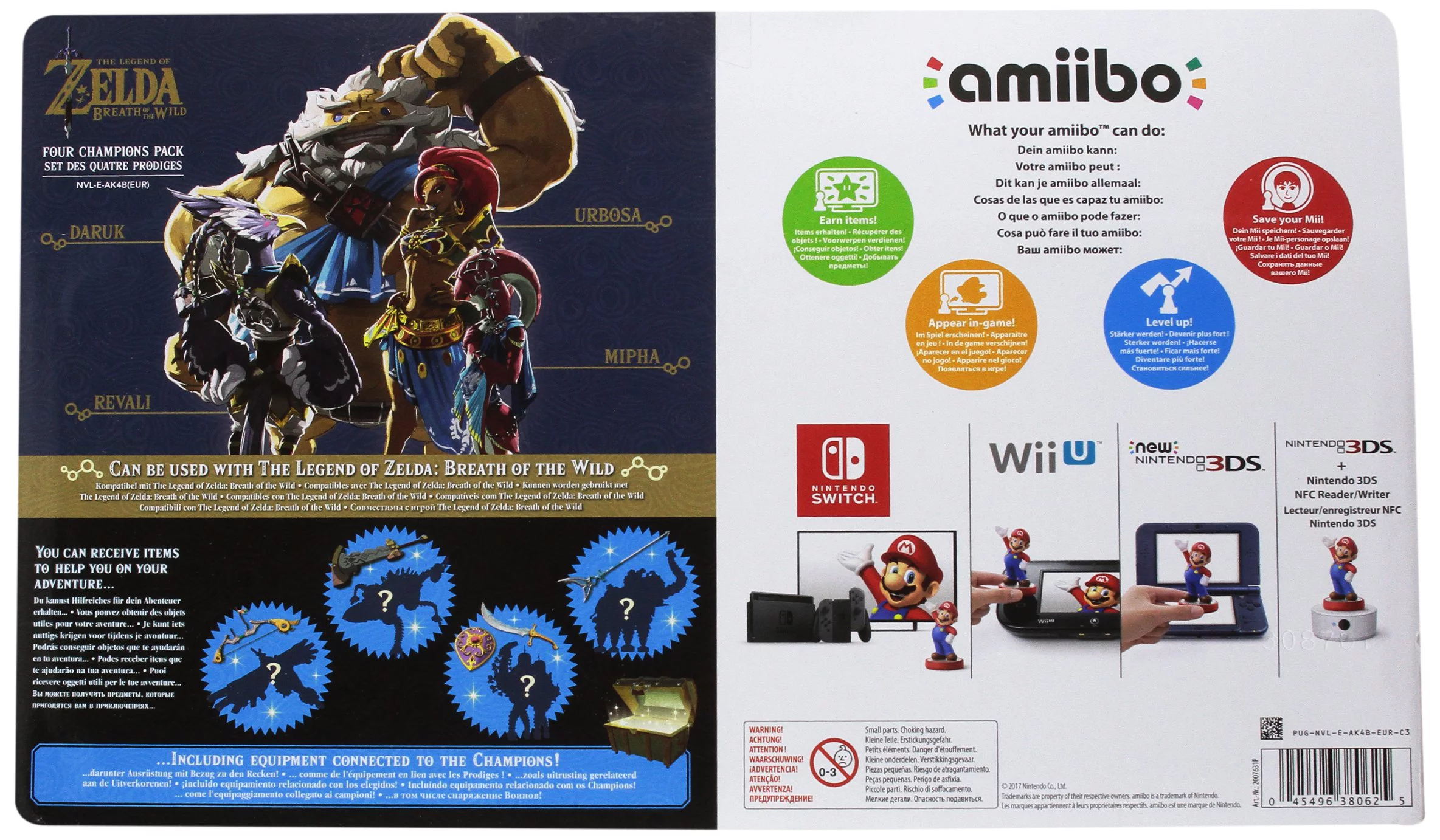The Champions amiibo The Legend of Zelda: Breath of the Wild Collection (Nintendo Switch/3DS/Wii U)