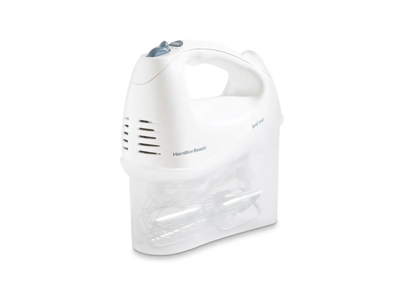 Hamilton Beach 6 Speed Hand Mixer with Snap-On Case