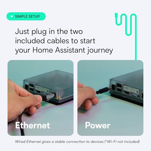 Home Assistant Green | Smart Home hub with Advanced Automation | Official Home Assistant Hardware