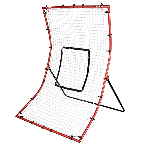 Franklin Sports Baseball Rebounders + Pitchback Nest - Pitch Return Trainer + Rebound Net with Attachable Pitching Target- All Angle Fielding Rebound Net for Grounders + Pop Flies