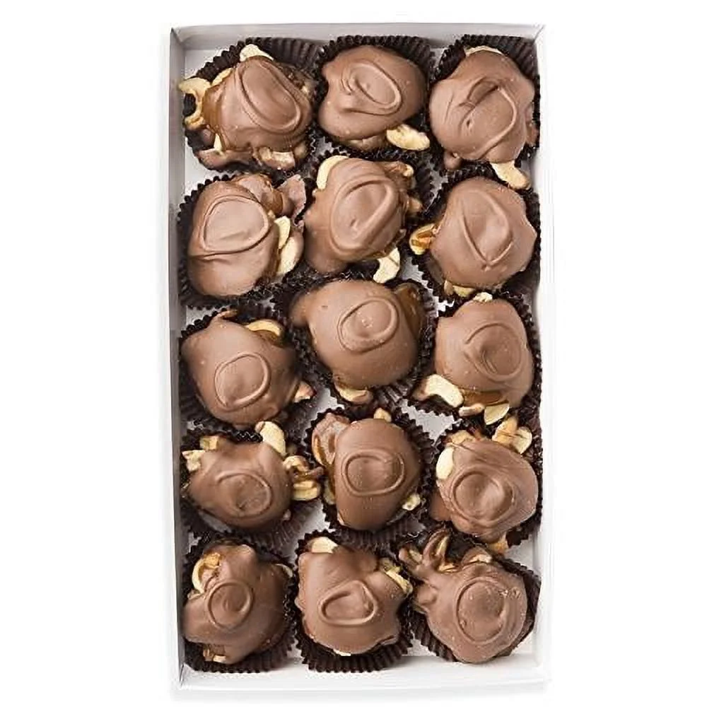 2 Lbs 10 Oz Trinidad (Caramel  Cashew) Milk Chocolate