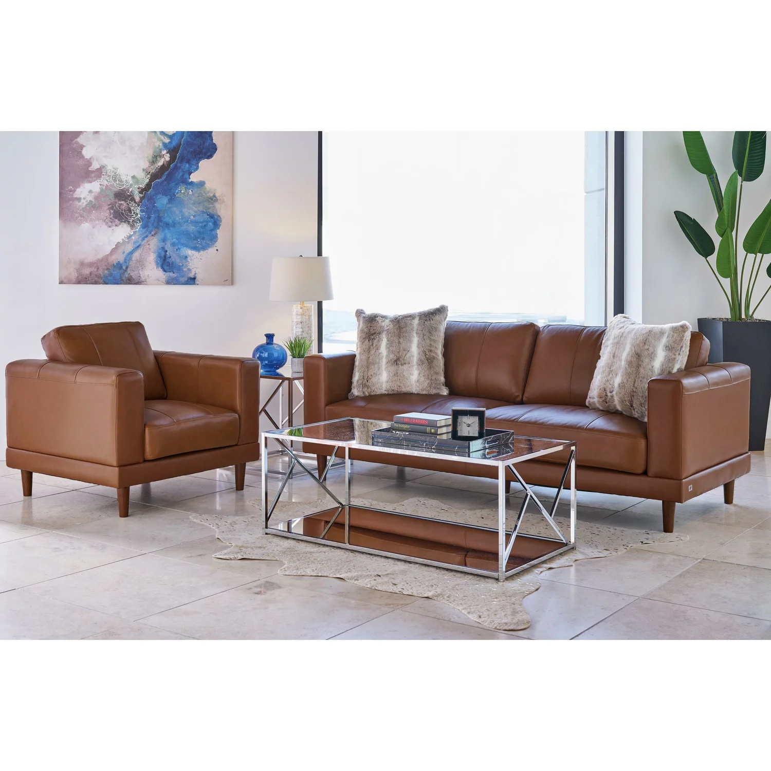 Picket House Furnishings Hanson Chair in Fiero Tan