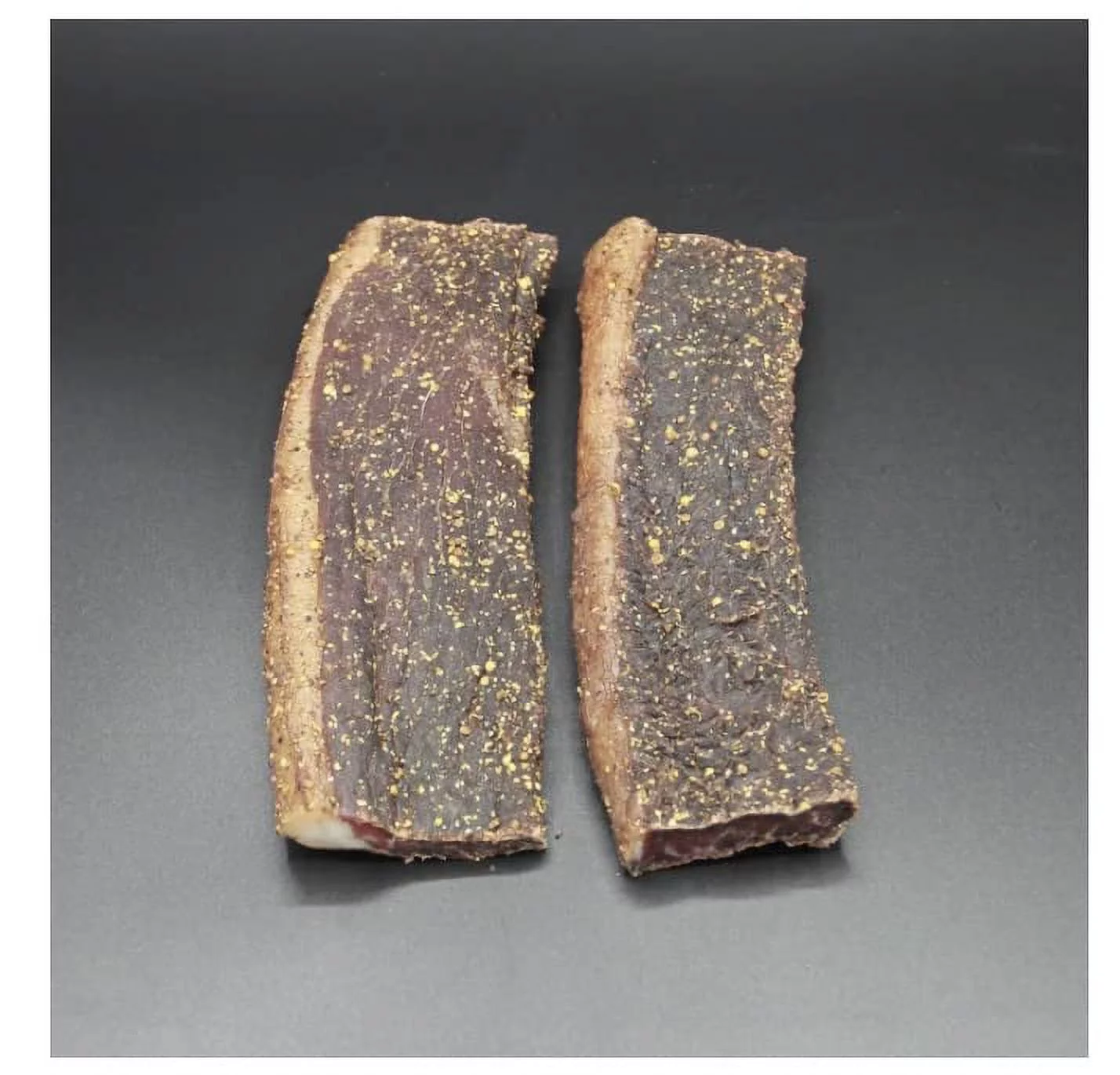 Biltong Depot Whole Slab Traditional Biltong (With Fat) 1Lb (16Oz) Paleo And Keto Friendly/No Preservatives, No MSG, No Gluten, No Nitrates, No Preservatives