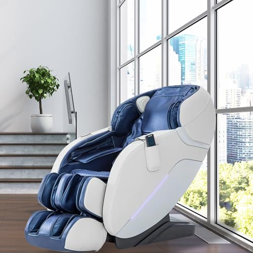 MYTHIA 2025 A303 Massage Chair iRest System, Full Body with Heat, Zero Gravity, SL Track Shiatsu Recliner with Automatic Body Scan, Footrest Calfrest Exntension (Black)