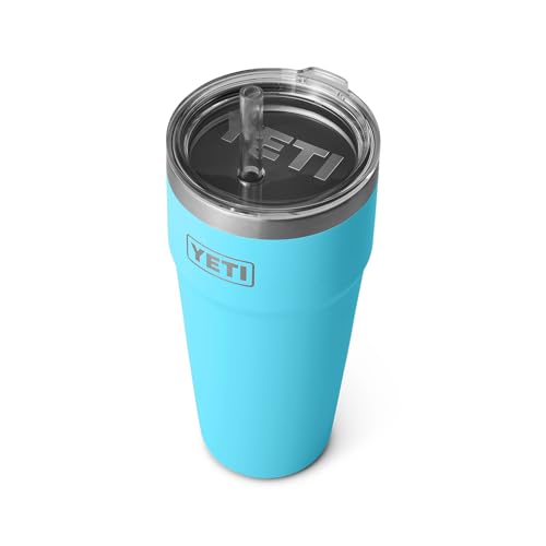 YETI Rambler 26 oz Straw Cup, Vacuum Insulated, Stainless Steel with Straw Lid