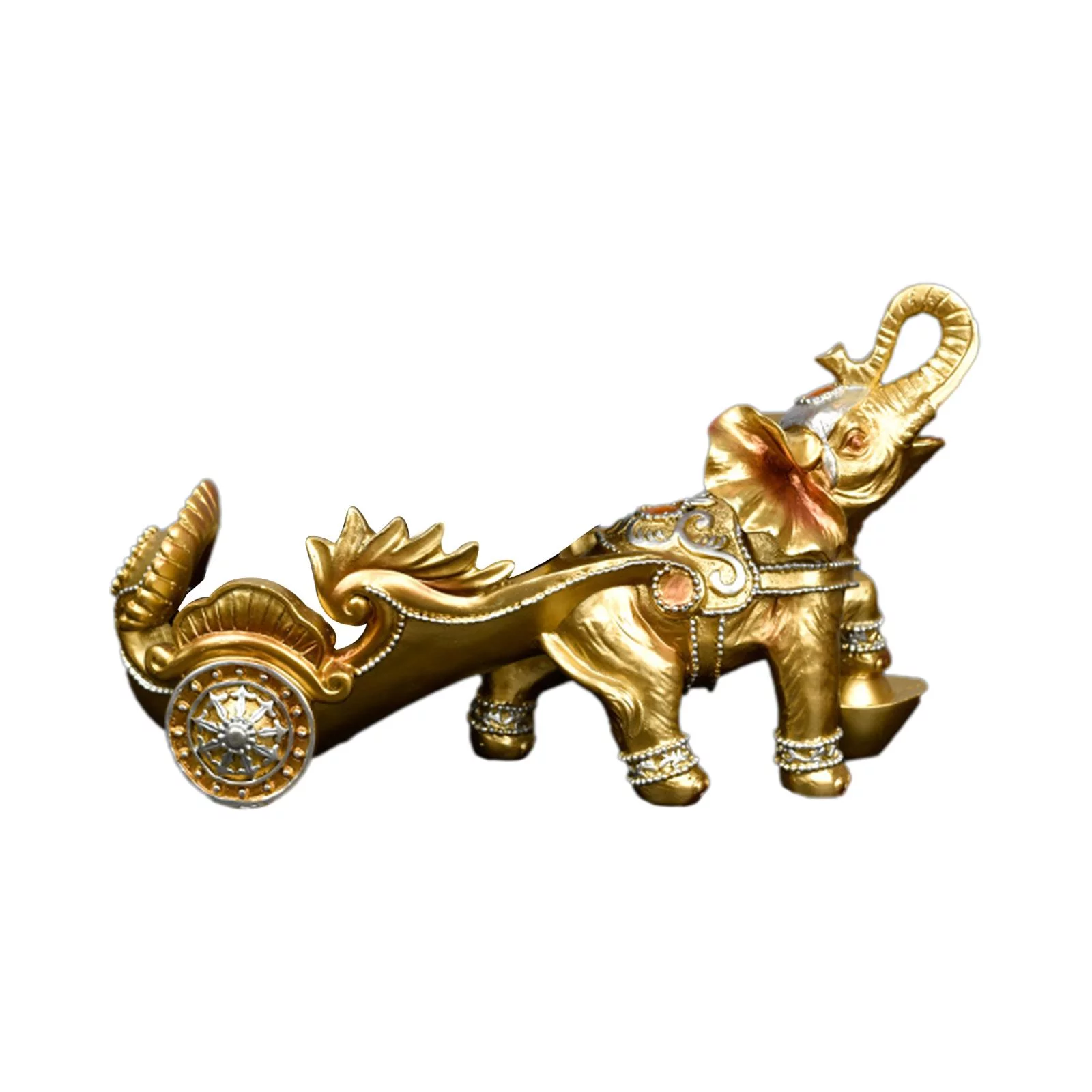 Creative Bottle Rack Bottle Storage Stand Rack Resin Craft Furnishing Articles Bottle Holder for Kitchen Restaurant Desktop Cabinet Decor Aureate