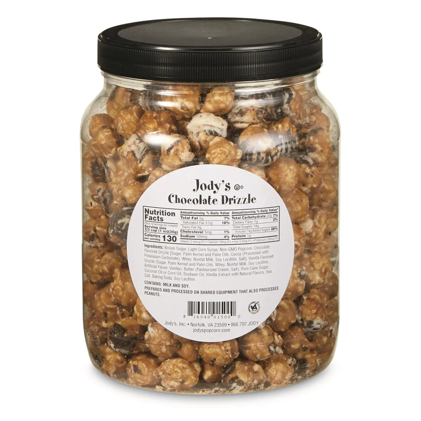 Jody's Chocolate Drizzle Popcorn