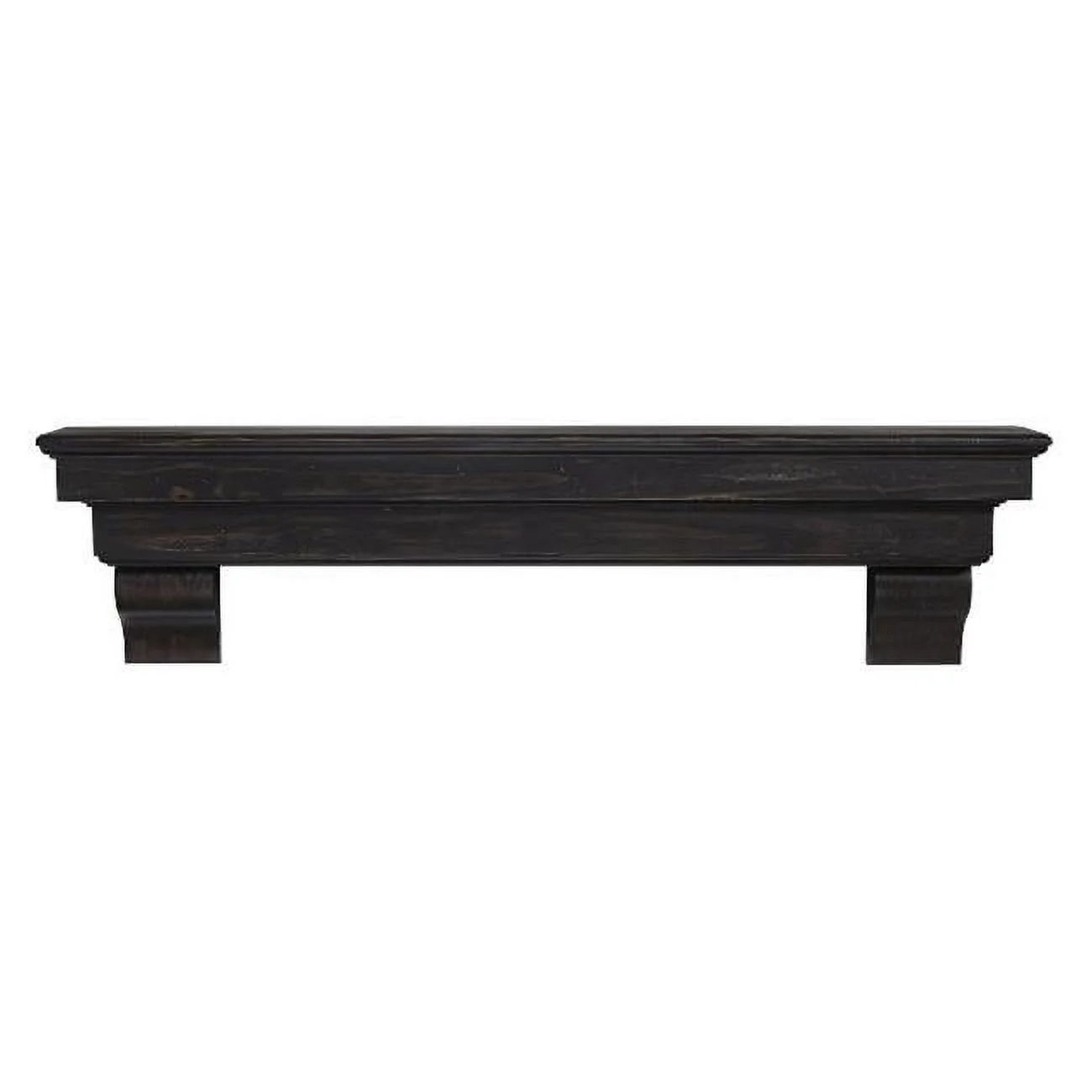 The Celeste 60 in. Mantel Shelf- Dune Finish