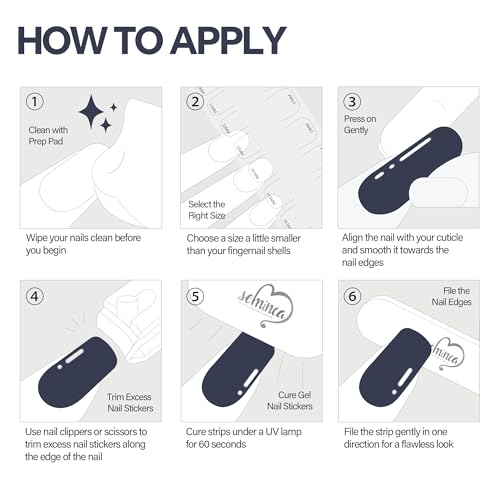 Semi Cured Gel Nail Strips-Easy Apply Christmas Gel Nail Stickers Holiday Semi Cured Manicure Strips with Sparkling Xmas Designs (Classic Yule)