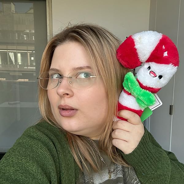 Squishable / Snugglemi Snacker Candy Cane Plush