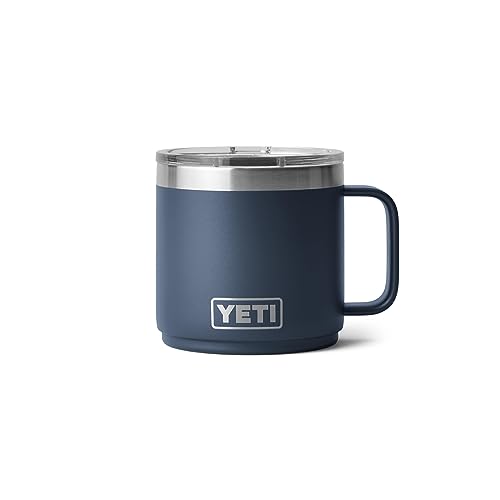 YETI Rambler 14 oz Stackable Mug, Vacuum Insulated, Stainless Steel with MagSlider Lid