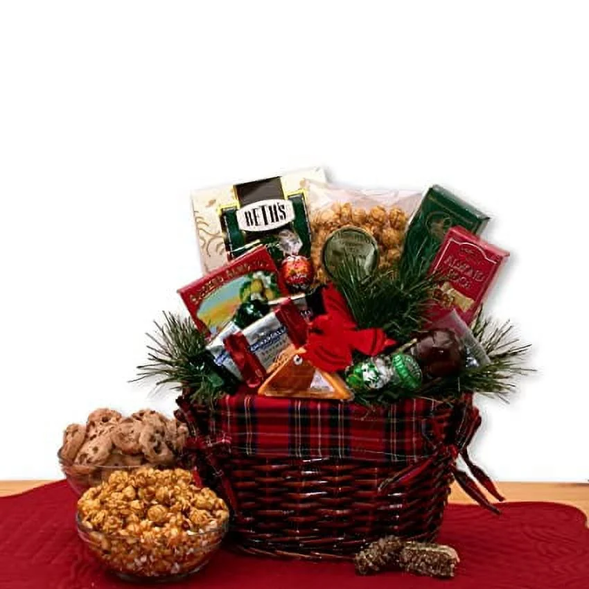 Old Fashion Christmas Gift Basket
