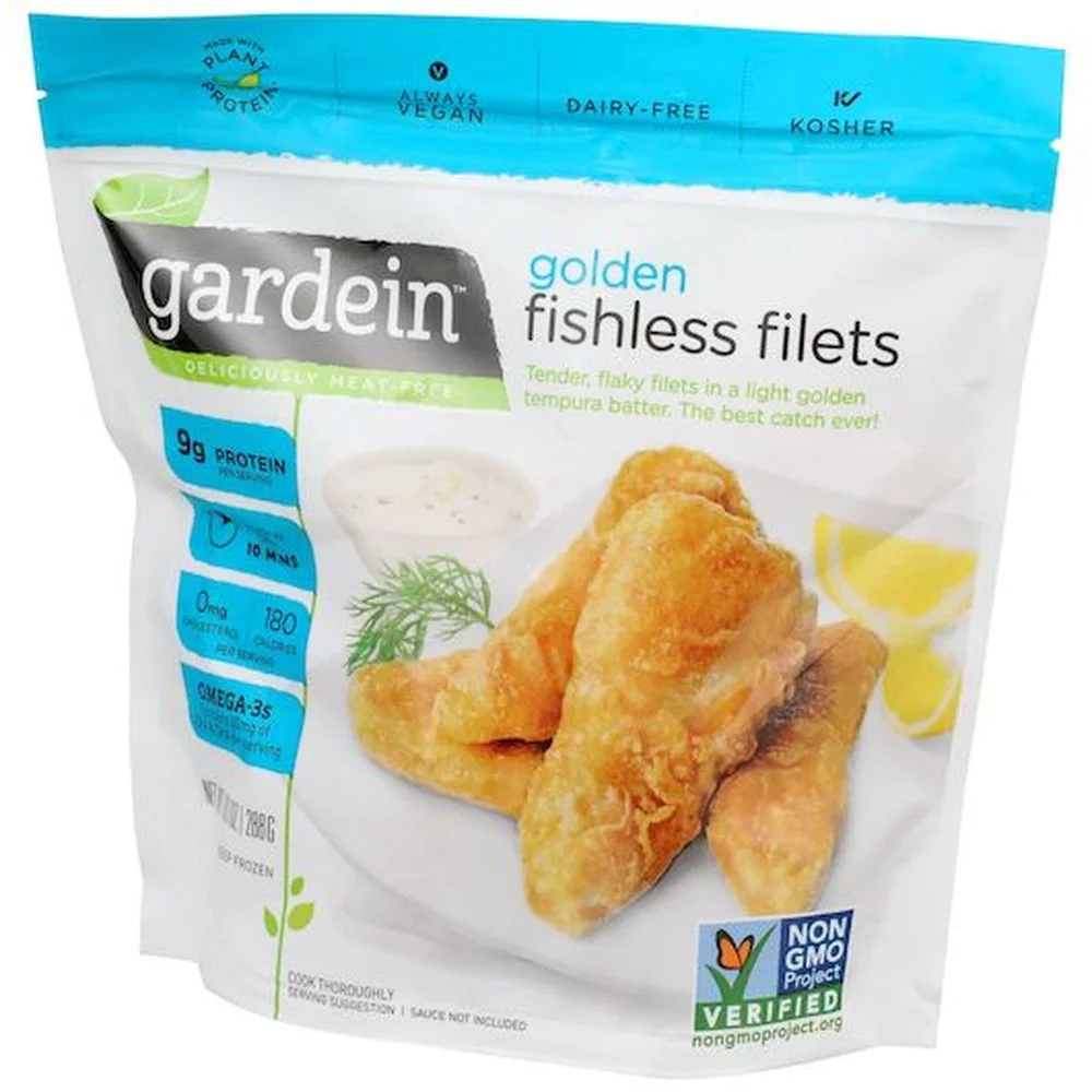 Gardein Golden Fishless Filets, 10.1 Ounce -- 8 per case