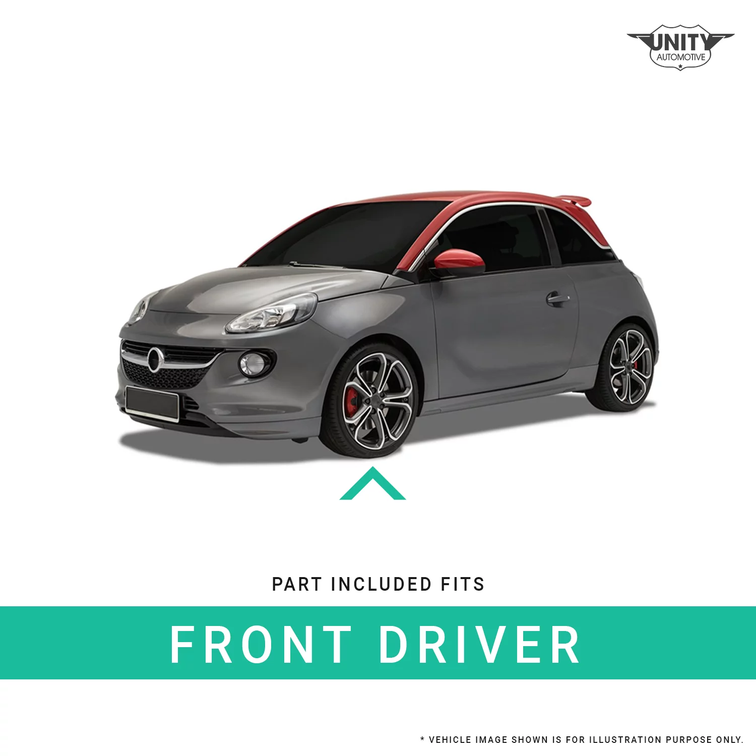 Unity Automotive Front Left Complete Strut Assembly Fits 2012-2021 Chrysler 300, 11273