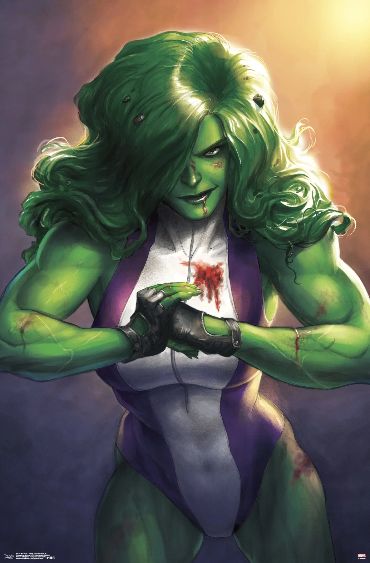 Marvel Comics - She-Hulk - Totally Awesome Hulk - Cover #4 Wall Poster, 22.375