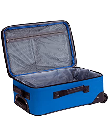 Rockland Fashion Expandable Softside Upright Luggage Set, Charcoal, 2-Piece (14/19)
