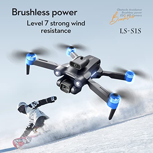 New S150 Mini Drone 4K Profesional 6K HD Camera Obstacle Avoidance Aerial Photography Brushless Foldable Quadcopter 2 Batteries 25 Mins Flying Time Drones