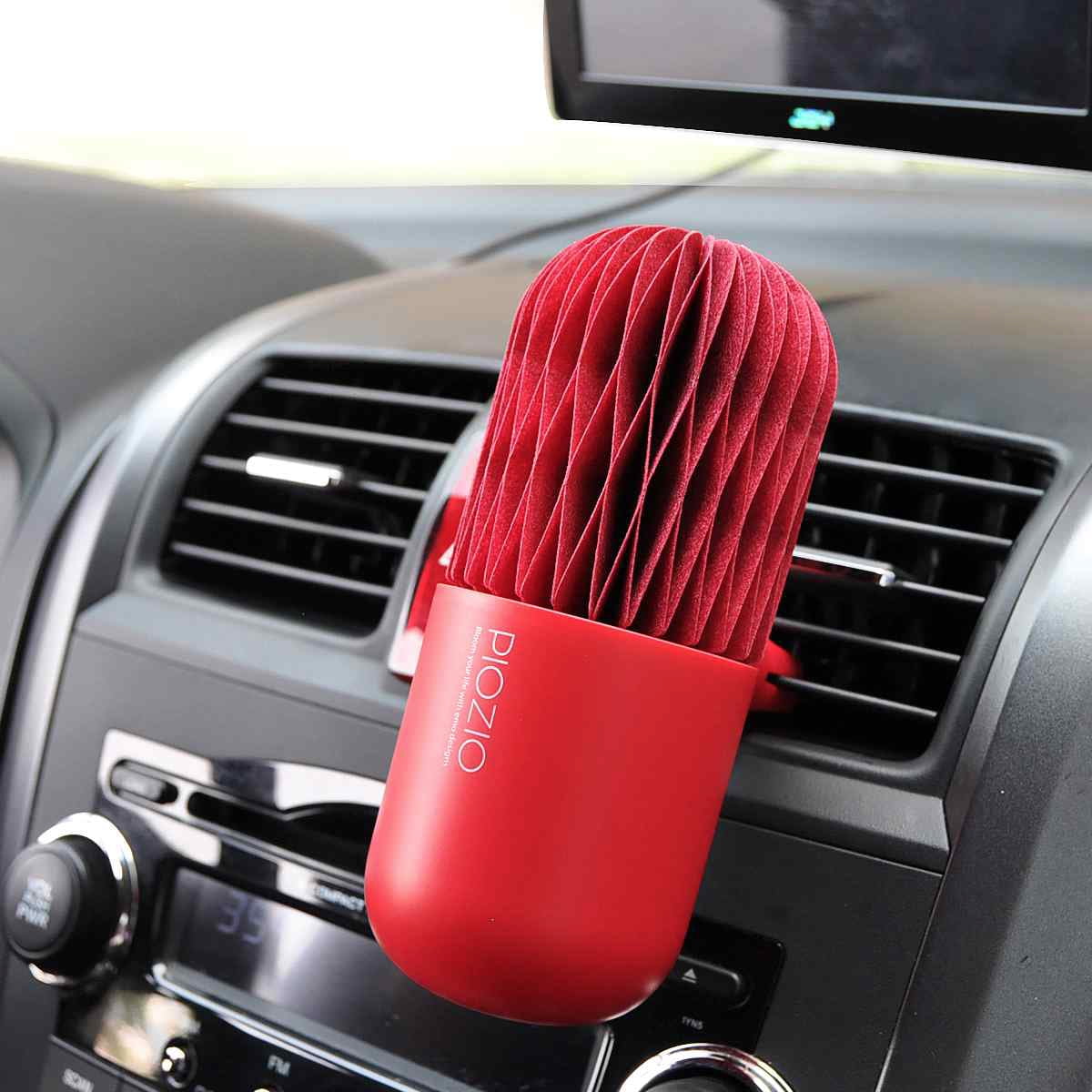 Car Capsule Non-Electric Humidifier in Red