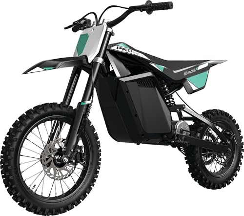 Razor Dirt Rocket Pro Spec, Performance eMoto Motocross Bike for Off-Road Mature Riders, 16Y+, 1600W Motor, 48V Lithium-Ion Battery, Up to 28MPH, Front Suspension & Link Tuned Rear Suspension System
