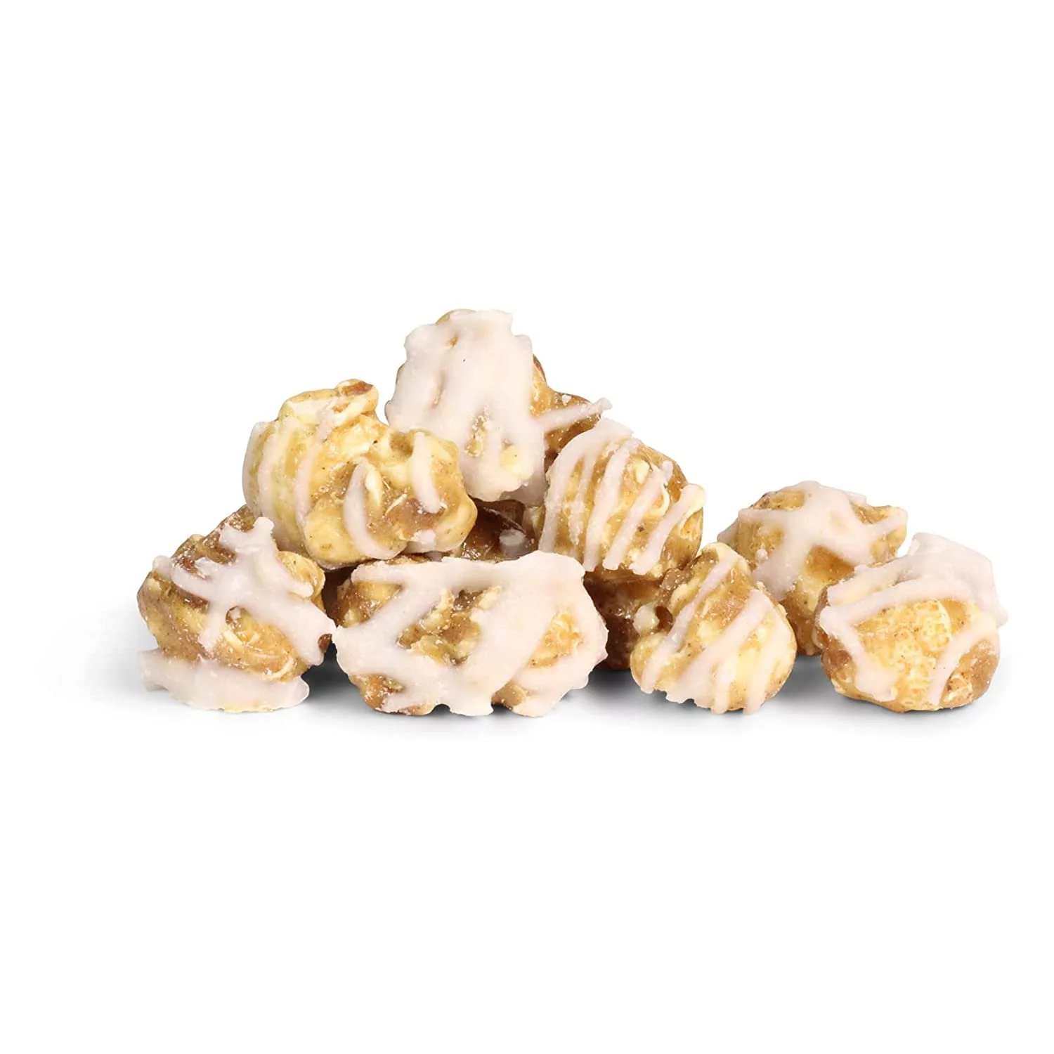 Gourmet Cinnamon Swirl Popcorn by Its Delish, 1 lb Bulk Bag,  Festive Caramel Air Popped Sweet Crunchy Popcorn with White glaze Corn Snack, Parties  Gluten Free, Vegan, Kosher