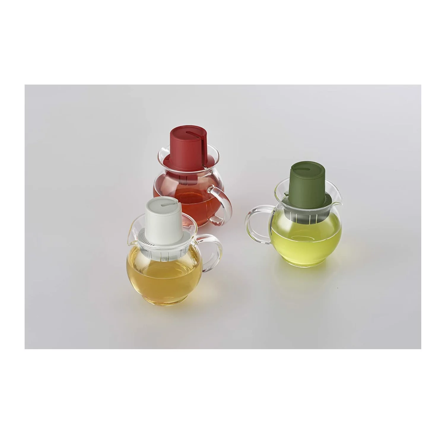 Hario 300ml Teabag Teapot (Red, 2-Pack)