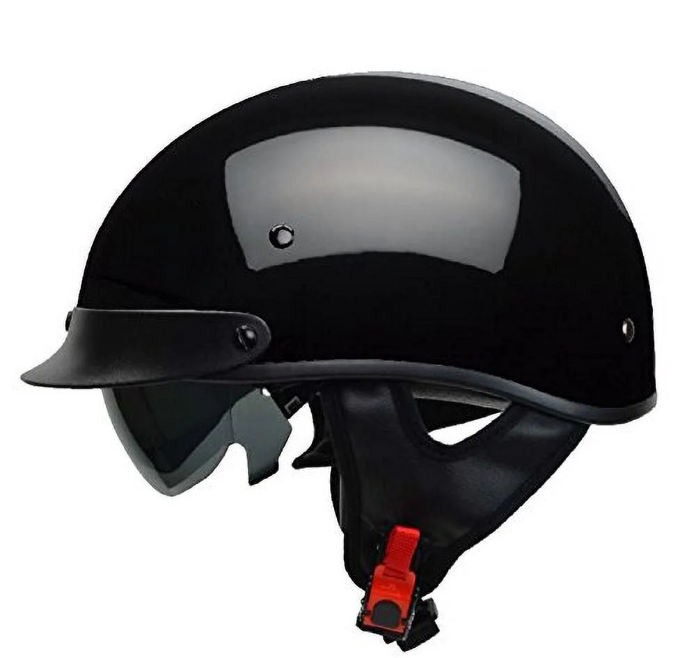 Vega Rebel Warrior Helmet, Gloss Black, Size:XS
