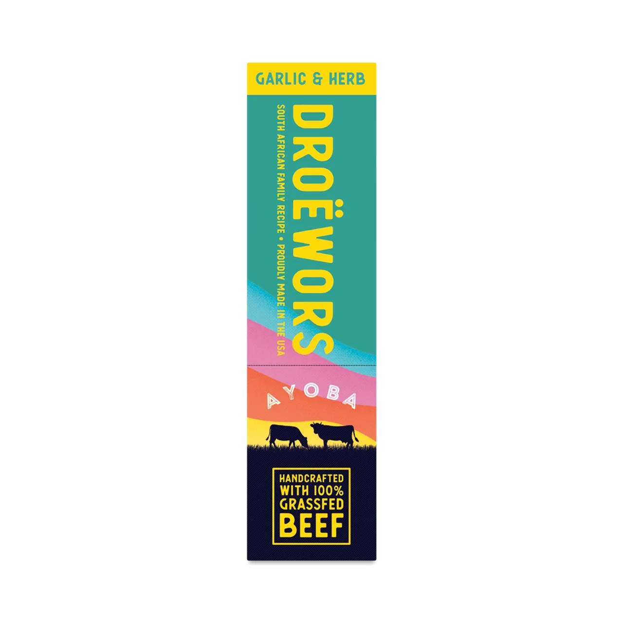 Ayoba-yo - Beef Stick Droewors - Case of 12 - 1 OZ