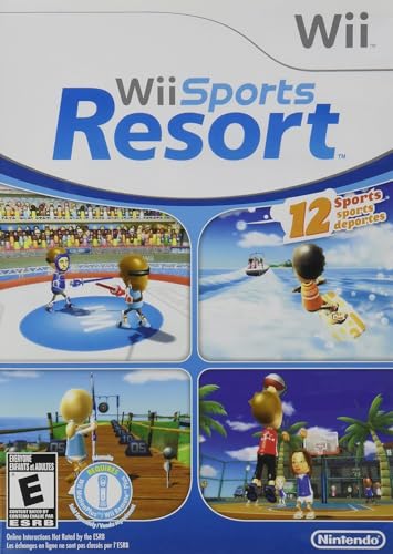 Nintendo Wii Bundle with Wii Sports & Wii Sports Resort - White (Renewed)