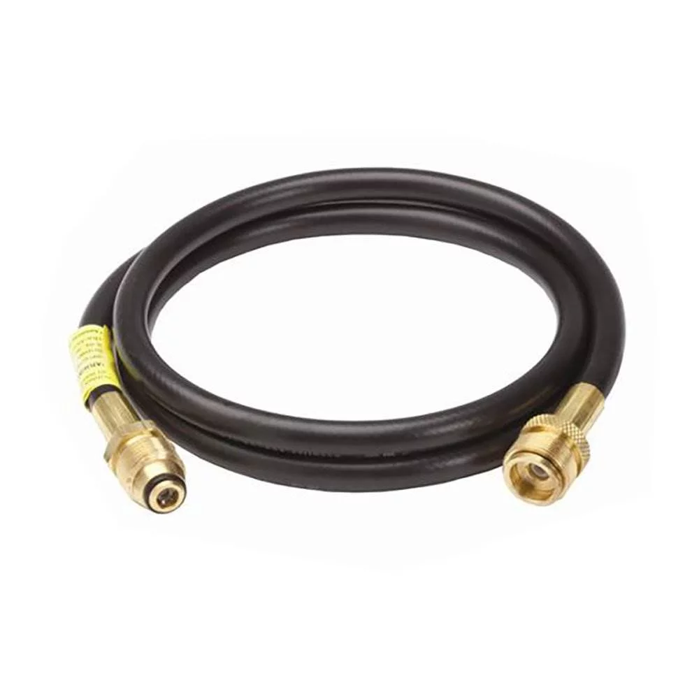 Mr Heater-F273702 12 ft Propane Hose Assembly with Swivel 1 in-20 Male Throwaway Cylinder Thread x Excess Flow Soft Rubber Nose P.O.L. with Handwheel