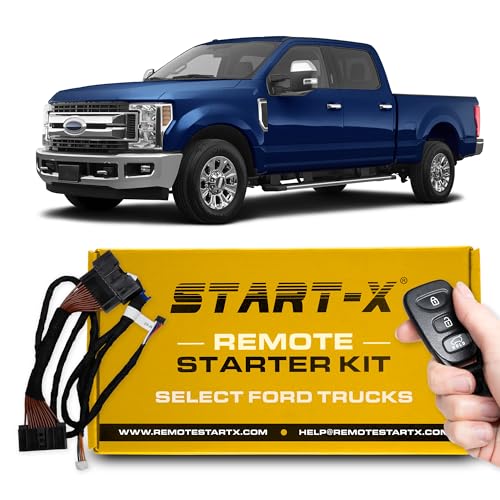 Start-X Remote Starter Kit for Ford F-150 (2015-2019), F-250 (2017-2019), Ranger 2019 | Plug n Play | Settings Enabled in The Dash