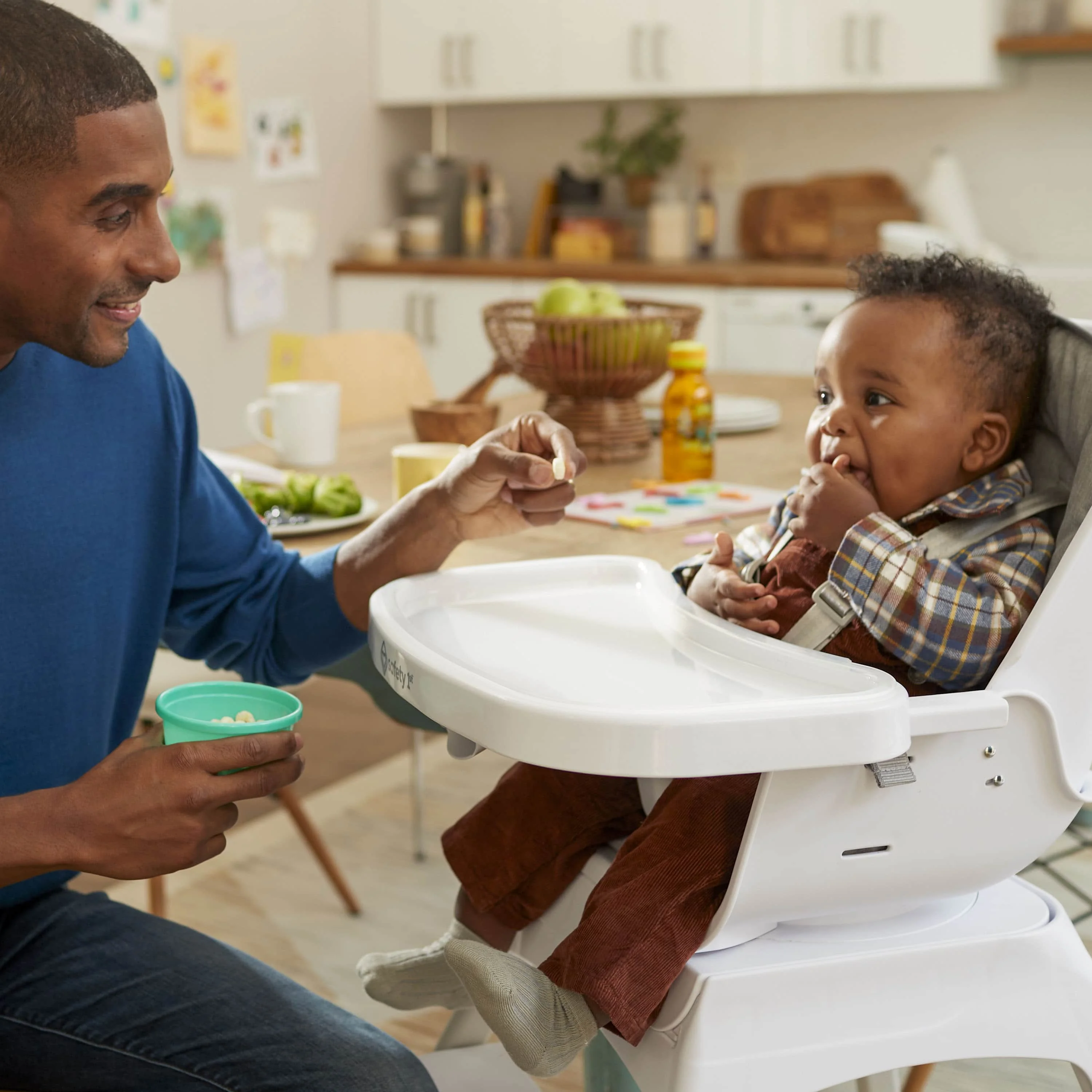 Safety 1st Grow and Go Rotating High Chair, Soft Ash