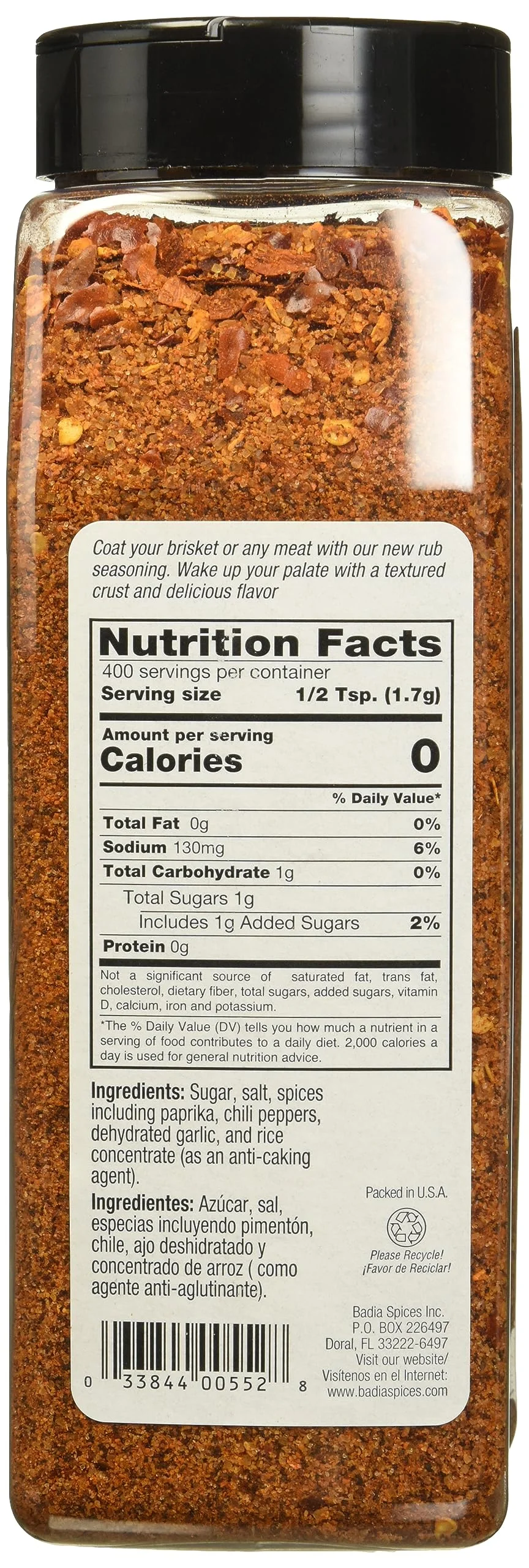 Badia Brisket Rub, 24 Ounce (Pack Of 4)