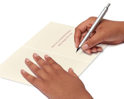 Papyrus Petite Holiday Cards Boxed with Envelopes, Wonderful Holiday, Wreath (20-Count)