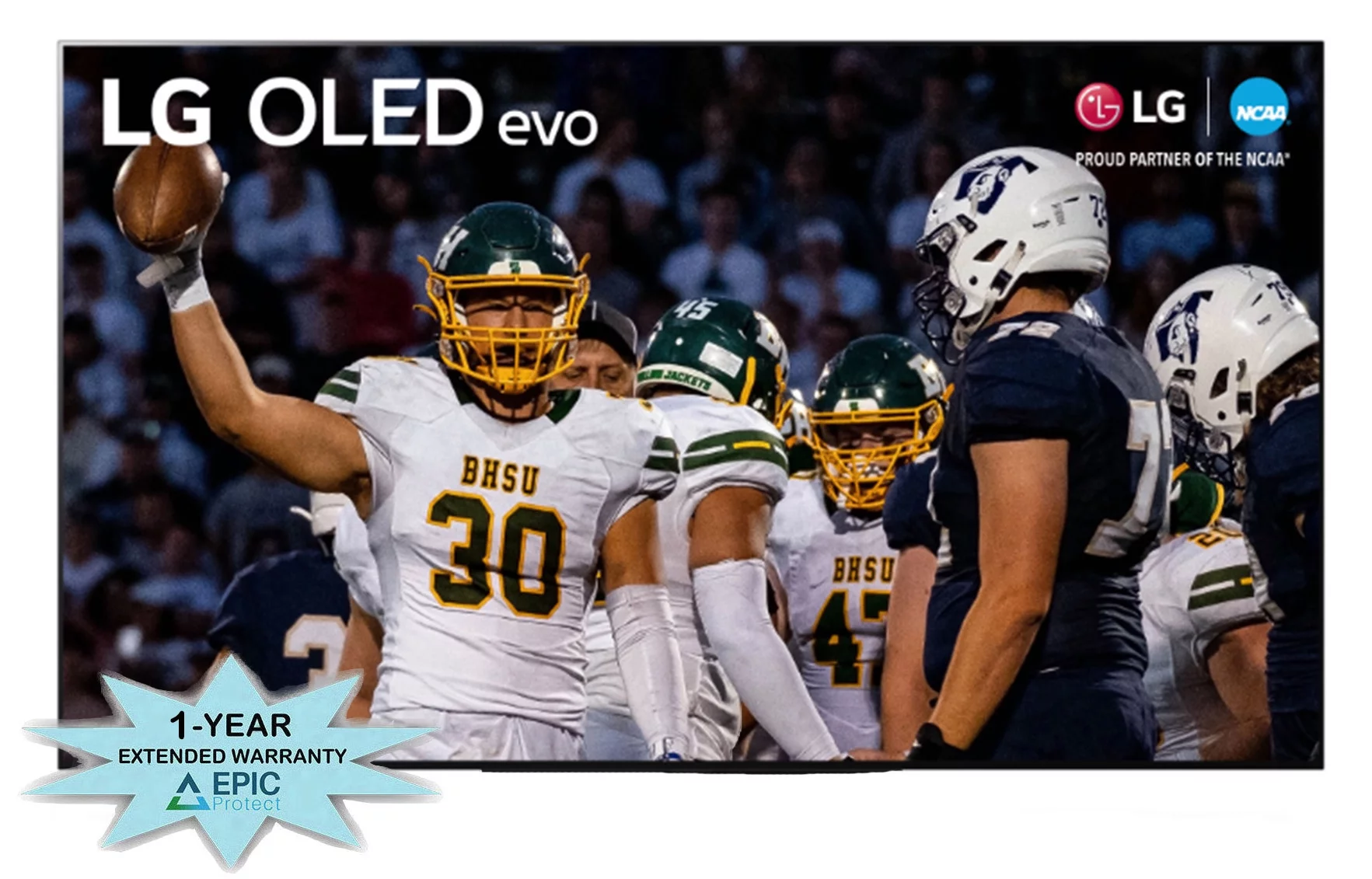 LG OLED65G3PUA 65 Inch 4K UHD OLED evo Smart TV with Dolby Atmos with an Additional 1 Year Coverage by Epic Protect (2023)