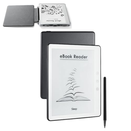 E Book Reader 5.76 Inch Touch Screen, E Ink Technology E Reader Devices, Ultra Thin & Lightweight Digital Notebook, 1GB 16GB Eye Friendly E Reader for Android 8.1