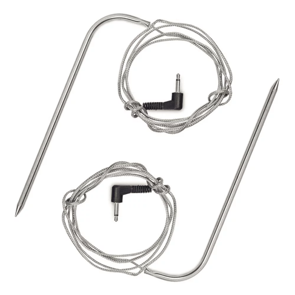 YAOAWE 2Pcs Replacement High-Temperature Meat BBQ Probe for Pit Boss Pellet Grills