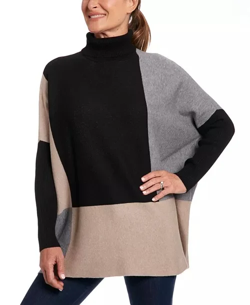 Joseph A. womens  Turtleneck Sweater, M