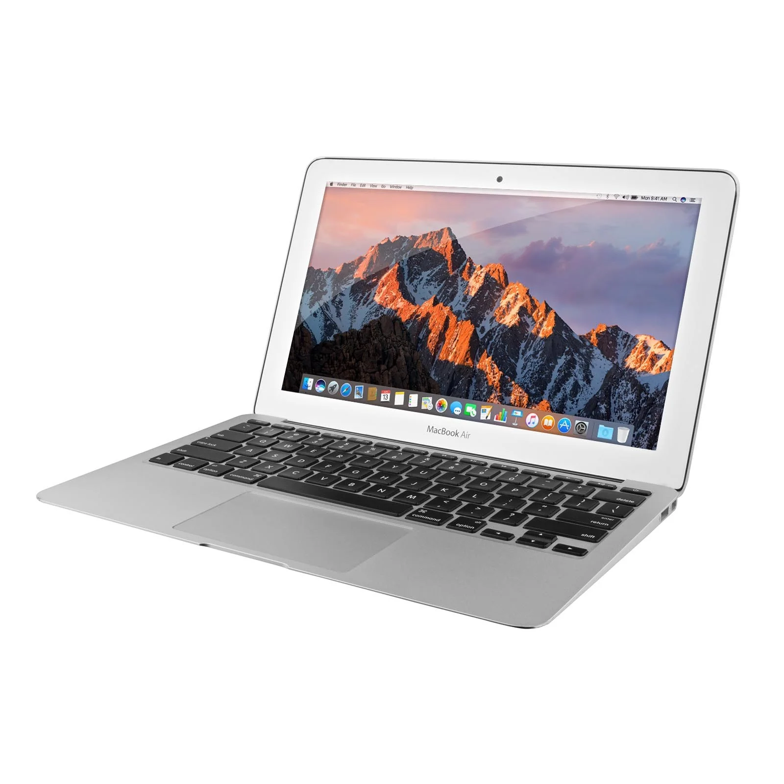 Used Apple MacBook Air MJVM2LL/A Intel Core i5-5250U X2 1.6GHz 4GB 128GB SSD, Silver (Used)