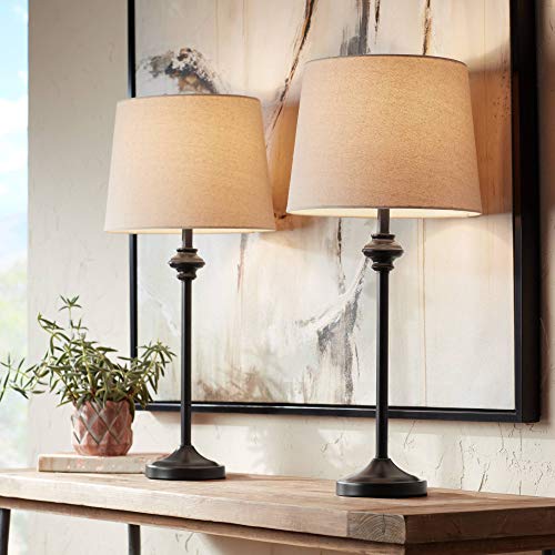 360 Lighting Lynn Modern Industrial Buffet Table Lamps 26