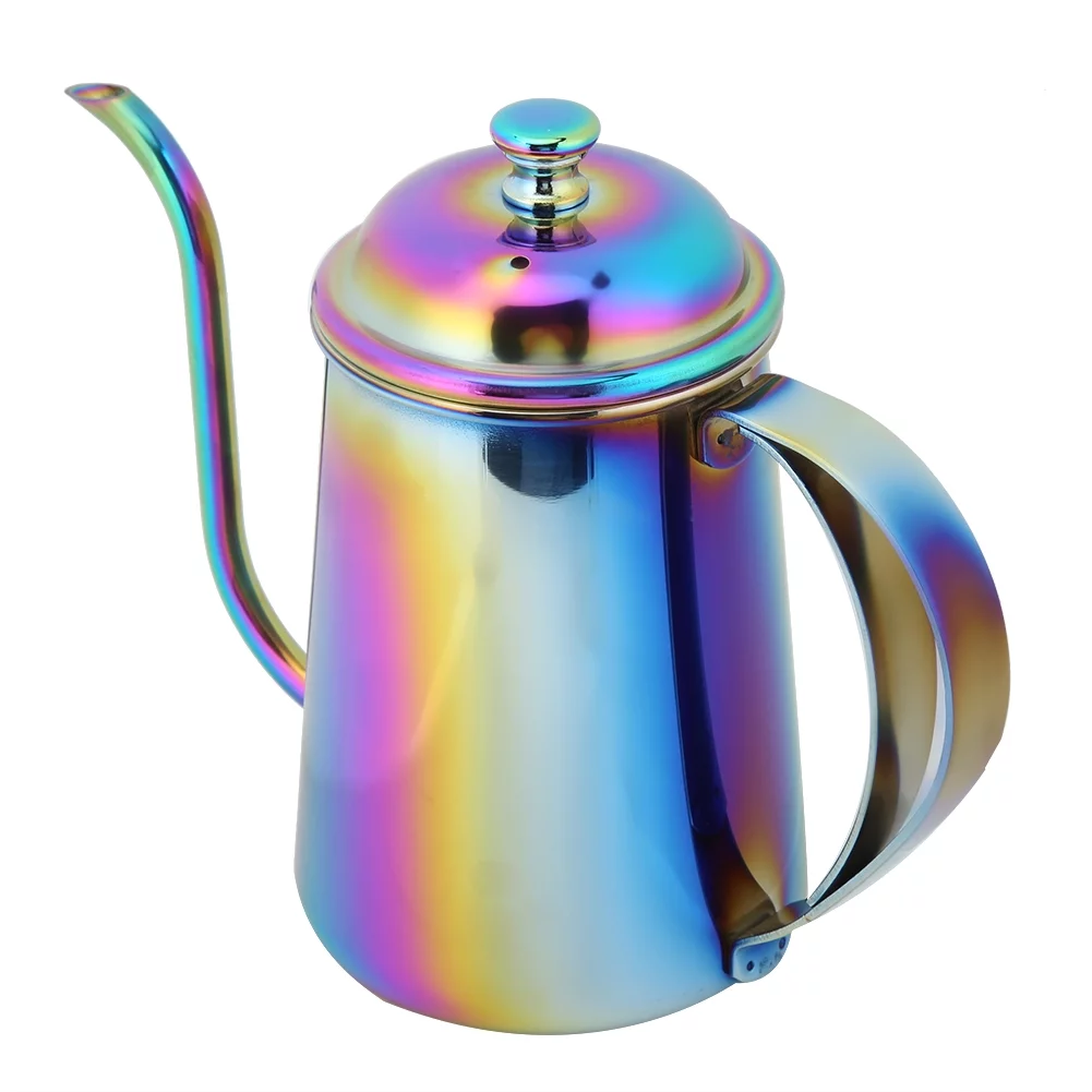 Tarente 650ML Stainless Steel Coffee Maker Gooseneck Long Mouth Kettle Hand Punch Coffee Pots
