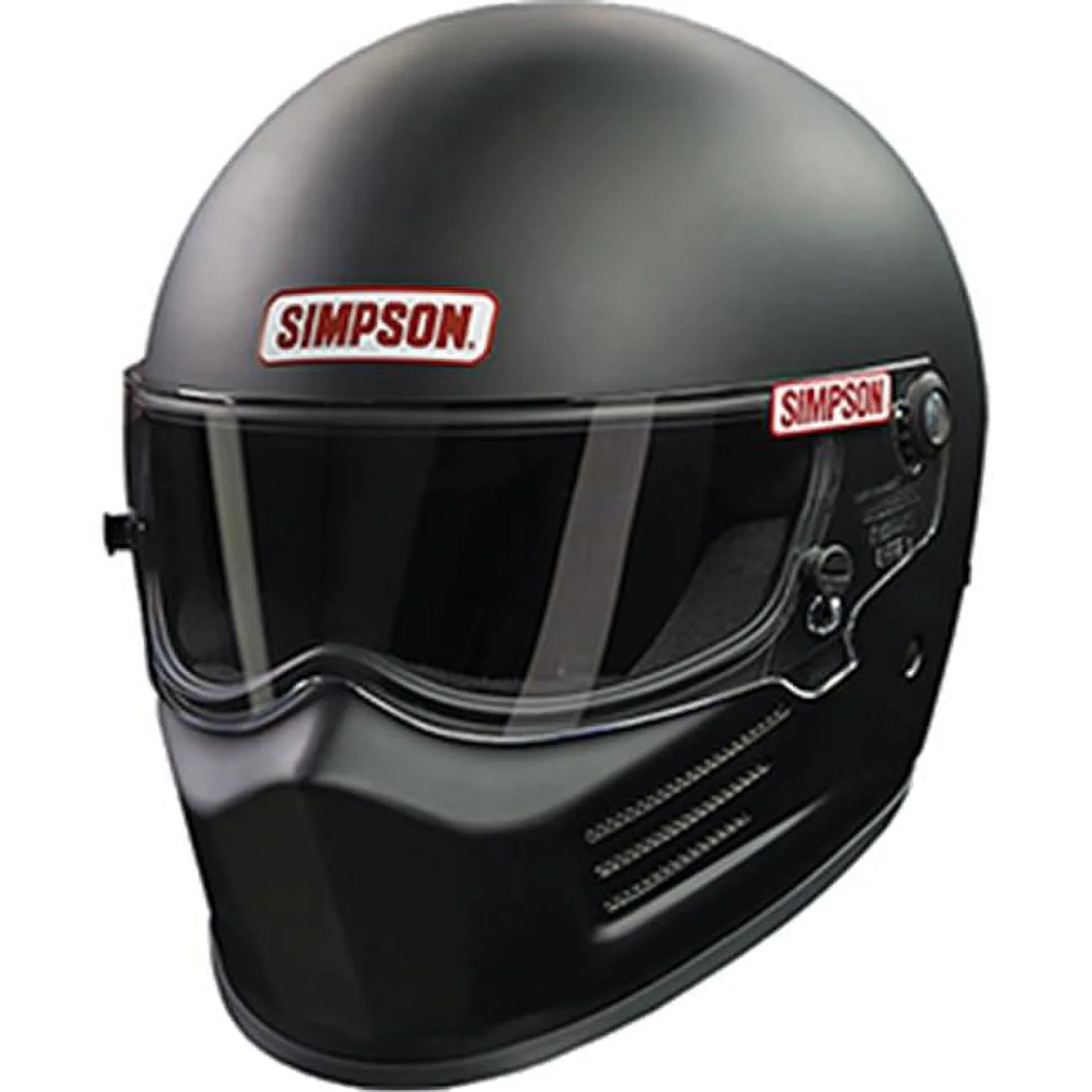 Simpson Safety SIM7200048 Bandit Flat SA2020 Helmet, Black - Extra Large