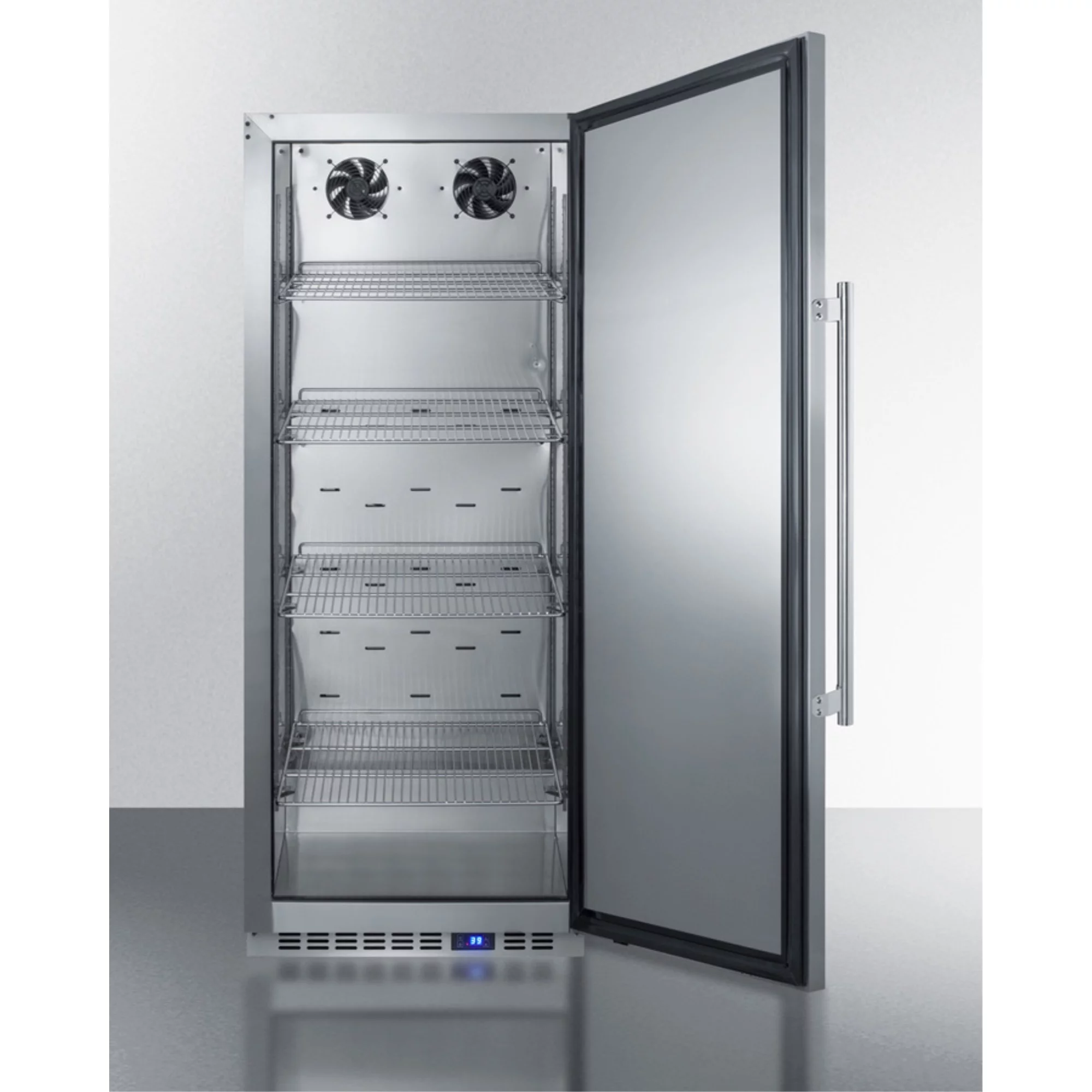 Summit FFAR121SS7 11 cu. ft. Auto Defrost Commercial All Refrigerator with Stainless Steel Interior