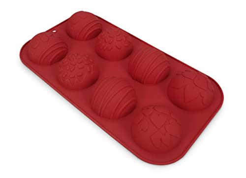 Handstand Kitchen Hot Cocoa Bomb Embossed Silicone Mold