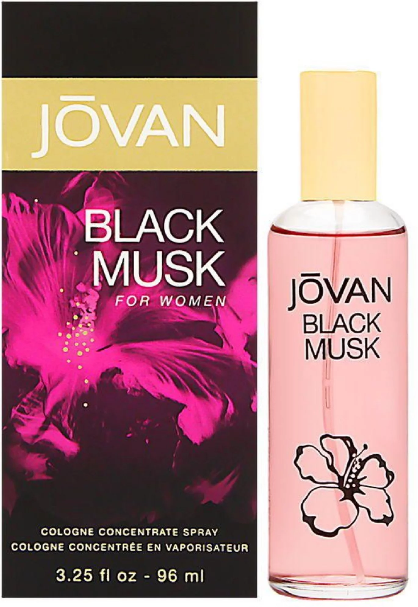 Black Musk By Jovan Cologne Spray For Women 3.25 oz (Pack of 6)