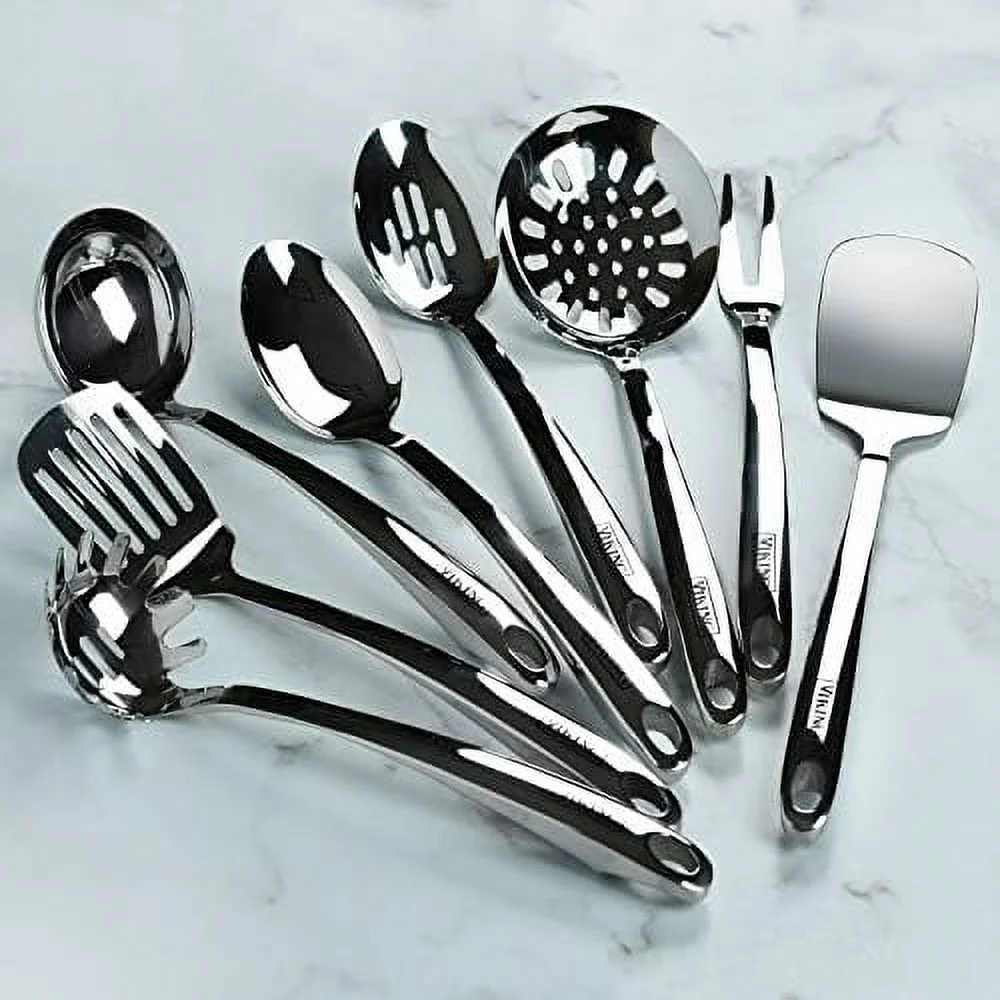 Viking Stainless Steel Kitchen Utensil Set, 8-Piece