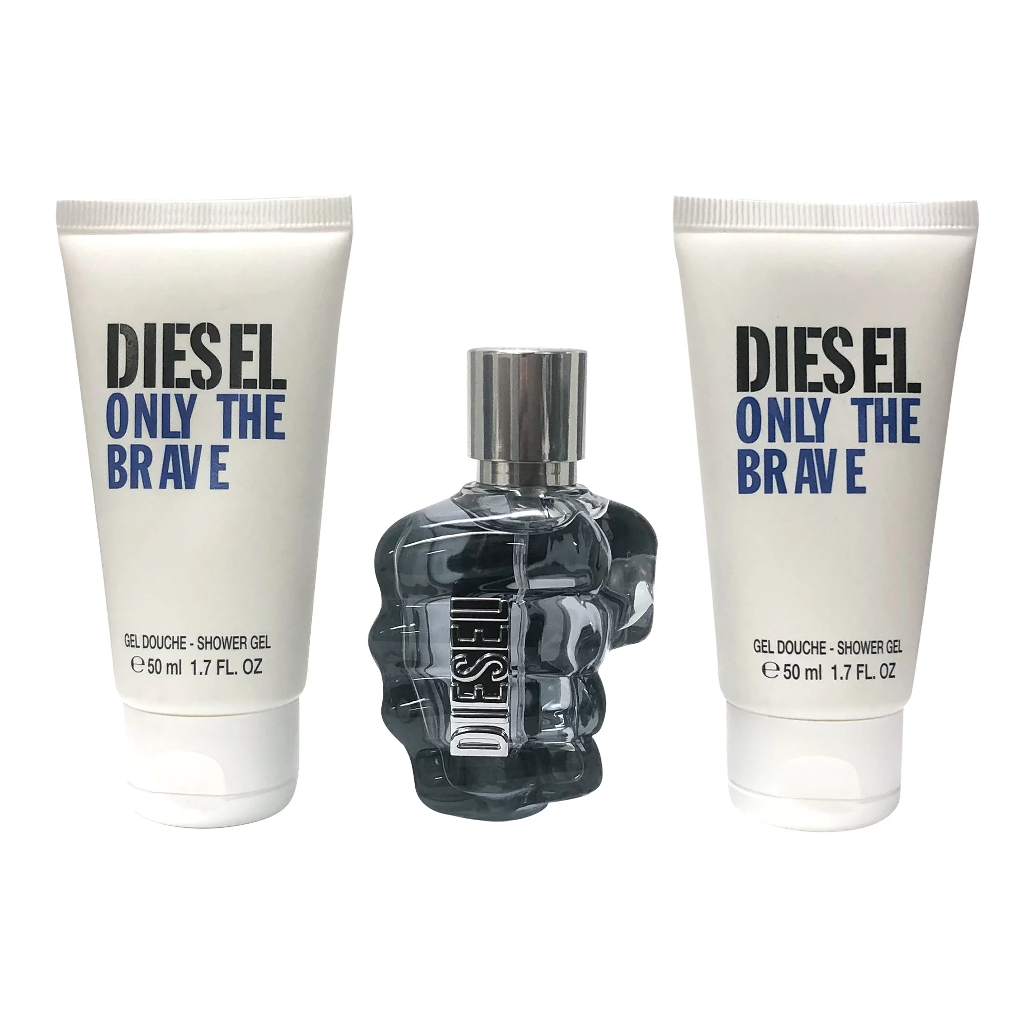 Diesel Only the Brave Cologne Gift Set for Men, 3 Pieces