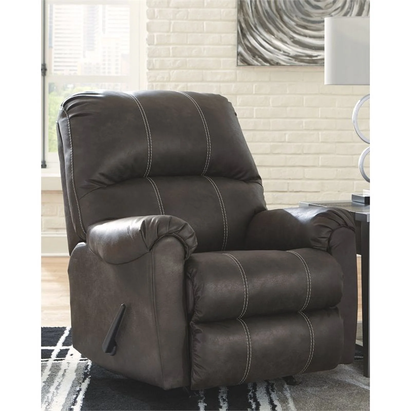 Signature Design by Ashley Kincord Rocker Recliner in Midnight