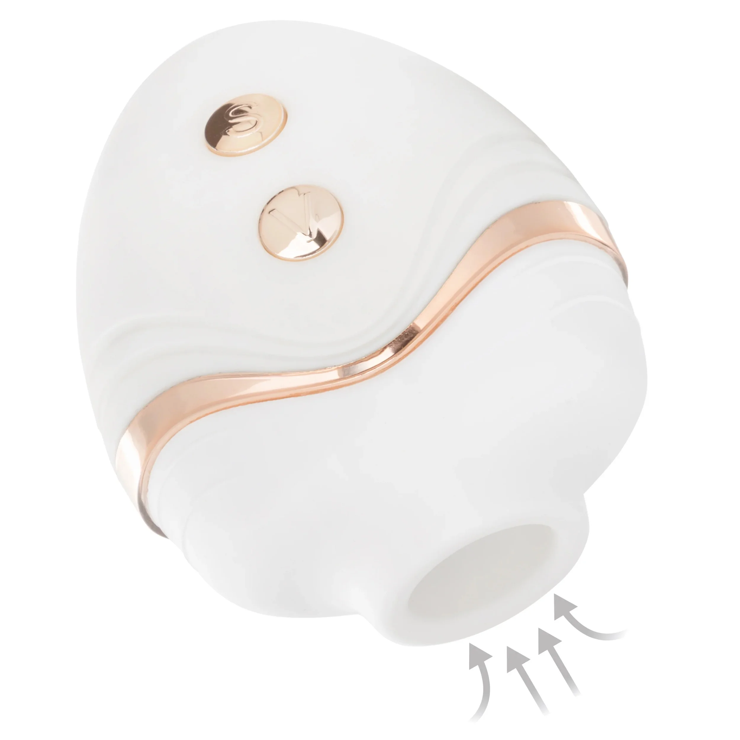 Empowered Palm Pleasure Goddess - White