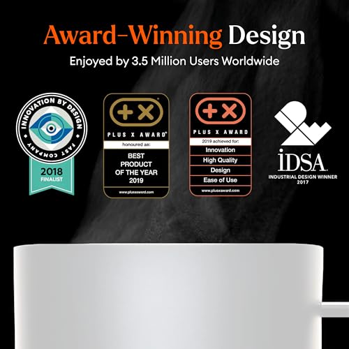 Ember Temperature Control Smart Mug 2, 14 Oz, App-Controlled Heated Coffee Mug with 80 Min Battery Life and Improved Design, Black