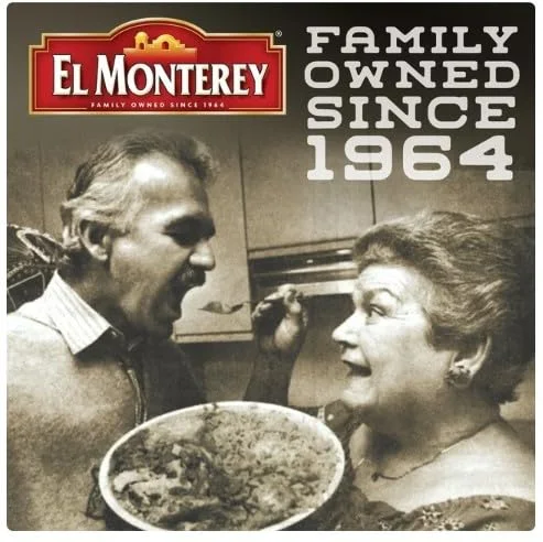 El Monterey Beef & Bean Chimichangas, with ice cold pack 32 oz, 8 Count (Frozen) - Pack of 3